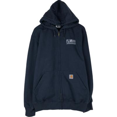Carhartt メンズパーカー（ジップ、ボタン：ジップアップ）｜トップス