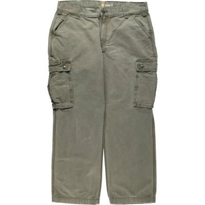 Carhartt メンズワーク、ペインターパンツ（色：カーキ系）｜ボトムス