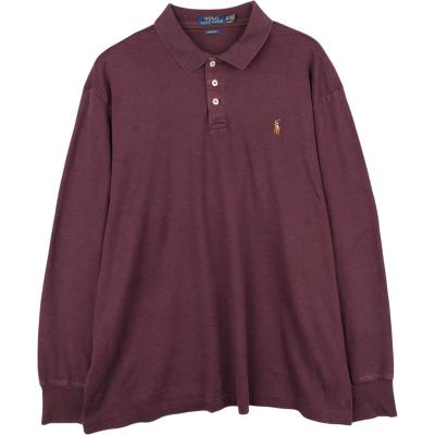 POLO RALPH LAUREN メンズポロシャツ（袖タイプ：長袖）｜トップス