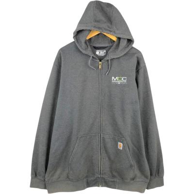 Carhartt メンズパーカー（ジップ、ボタン：ジップアップ）｜トップス
