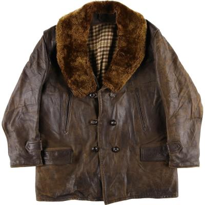 レザーカーコート（メンズコート、ジャケット） | ファッション の