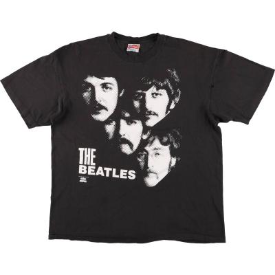 ビートルズ Tシャツ XLサイズ 黒 限定展開】THE BEATLES/ザ ビートルズ 別注 ビッグシルエット