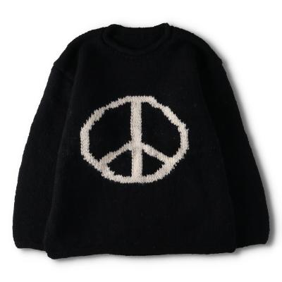 Ecuador Knit エクアドルニット　ドリズラージャケット　ネイティブ　黒 Ecuador Knit エクアドルニット ドリズラージャケット ネイティブ 黒