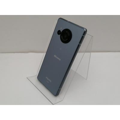 中古】SHARP docomo 【SIMフリー】 AQUOS R8 ブルー 8GB 256GB SH-52D