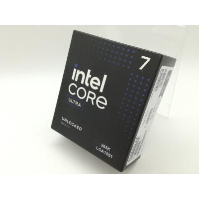 新品未使用　INTEL core ultra7 265K 本当に消費電力は下がった？「Core Ultra 7 265K」は空冷CPUクーラーで