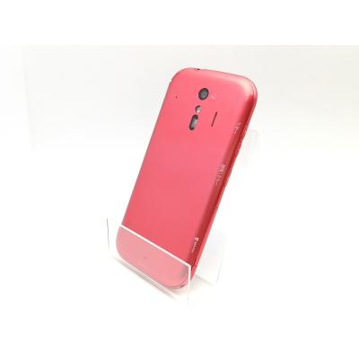 極美品】 らくらくスマートフォンa A401FC レッド SIMロック解除済