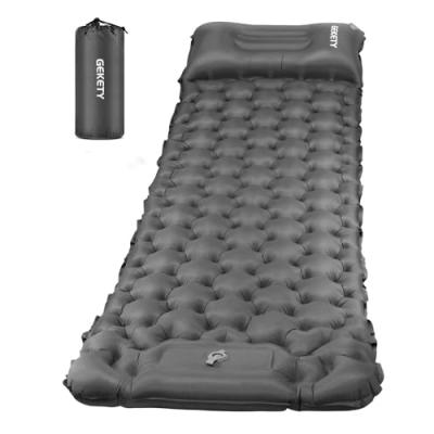 エアーマット GEKETY ４個セット 足踏み式 無限連結可能 枕付き 楽天市場】【送料無料】エアーマット GEKETY 【約10CM厚さ