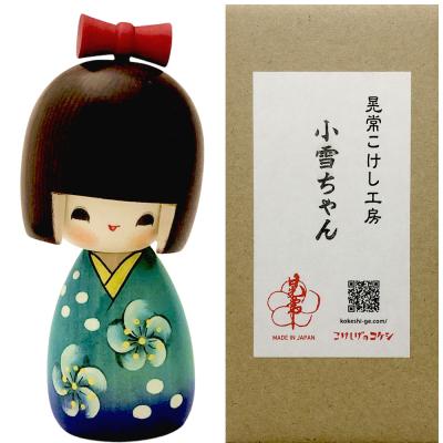 木製こけし 2体セット 花柄デザイン 木製こけし 2体セット 花柄デザイン すべての商品 | こけし屋