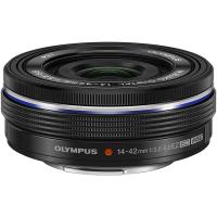 OLYMPUS オリンパス ズームレンズ M.ZUIKO DIGITAL ED 14-42mm F3.5-5.6 EZ ブラック 新品 （簡易箱） | JAPAN CAMERA Yahoo!店