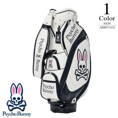 Psycho Bunny/サイコバニー ゴルフ キャディバッグ９型 美品！ Psycho Bunny キャディバッグ（口径サイズ：9）｜ゴルフ用バッグ