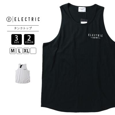 アタッチメント　タンクトップ ELECTRIC メンズタンクトップ（色：ブラック系）｜トップス