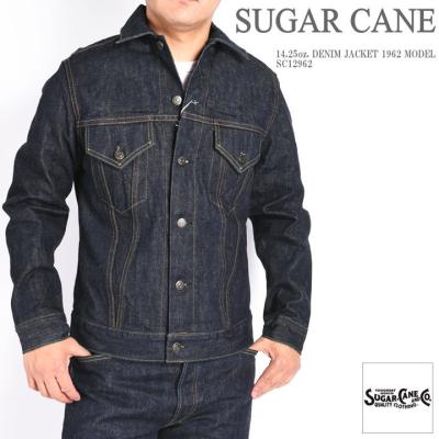 SUGAR CANE メンズGジャン、デニムジャケット(色:ネイビー系 SUGAR CANE メンズGジャン、デニムジャケット(色:ネイビー系