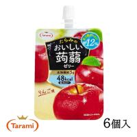 たらみ ゼリー おいしい蒟蒻ゼリー りんご味 150g 6個 | たらみ公式 Yahoo!店