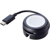 【お取り寄せ】エレコム Apple Watch磁気充電ケーブル 23cm 巻取り ブラック | JetPrice