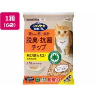 KAO ニャンとも清潔トイレ脱臭・抗菌チップ大きめの粒2.5L 6袋  猫砂 シート 猫用 キャット ペット トイレ | JetPrice