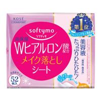 コーセー/ソフティモメイク落としシート ヒアルロン酸 詰替52枚 