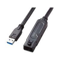 【お取り寄せ】サンワサプライ USB3.2アクティブリピーターケーブル 10m 抜け止めロック付  ＵＳＢケーブル 配線 | JetPrice