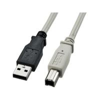 【お取り寄せ】サンワサプライ USB2.0ケーブル (ライトグレー 1m) KU20-1K2  ＵＳＢケーブル 配線 | JetPrice