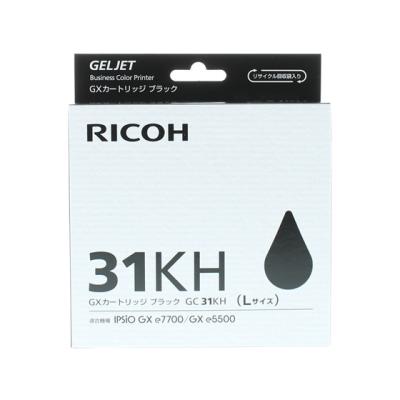 リコー（RICOH） GXカートリッジ ブラックGC31KH Lサイズ 約3000ページ