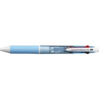 三菱鉛筆 ジェットストリーム 4色 0.7mm 水色 SXE450007.8  ４色 油性ボールペン 多色 多機能 | JetPrice