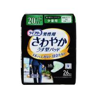 【お取り寄せ】ライフリー さわやかパッド 男性用 少量用 20cc 26枚  軽失禁パッド 排泄ケア 介護 介助 | JetPrice