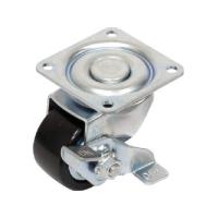 【お取り寄せ】ユーエイ 重量用キャスター 自在車ストッパー付 65径 強化ナイロン車輪 HG-65GNBS キャスター 筐体 機構部材 金物 | JetPrice