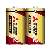 三菱電機 アルカリ乾電池 単2形 2本 LR14GR 2S | JetPrice