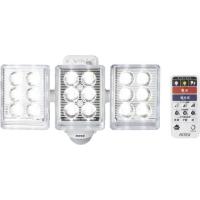 【お取り寄せ】ムサシ 9W×3灯 フリーアーム式 LEDセンサーライト LED-AC3027  センサーライト 照明器具 ランプ | JetPrice