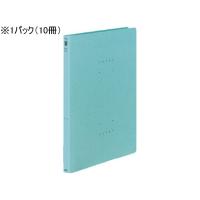 コクヨ フラットファイル〈NEOS〉A4タテ ターコイズブルー 10冊 フ-NE10B  通常タイプ Ａ４ フラットファイル 紙製 レターファイル | JetPrice