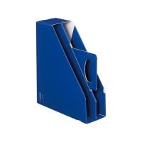 コクヨ ファイルボックス〈KaTaSu〉(スタンドタイプ) A4ヨコ ブルー  Ａ４ ボックスファイル 紙製 ボックス型ファイル | JetPrice