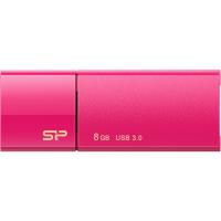 シリコンパワー USB3.0 スライド式USBメモリ 8GB ピンク  ８ＧＢ ＵＳＢメモリ 記録メディア テープ | JetPrice