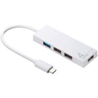 サンワサプライ 4ポートUSB TypeCコンボハブ ホワイト USB-3TCH7W  ＵＳＢハブ ネットワーク機器 ＰＣ周辺機器 | JetPrice