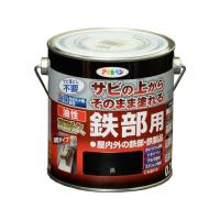 【お取り寄せ】アサヒペン 油性 高耐久鉄部用 0.7L 黒  塗料 塗装 養生 内装 土木 建築資材 | JetPrice