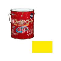 【お取り寄せ】アサヒペン 油性スーパーコート 1.6L 黄色  塗料 塗装 養生 内装 土木 建築資材 | JetPrice