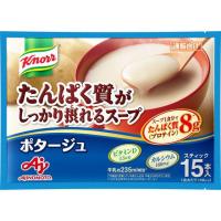 味の素 クノール たんぱく質がしっかり摂れる ポタージュ15本 ポタージュ スープ インスタント レトルト 食品 | JetPrice