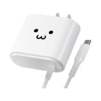エレコム AC充電器 Type-Cケーブル一体型 2.4A MPA-ACC01WF ＡＣ式充電器 バッテリー 充電器 スマホ タブレット関連品 | JetPrice