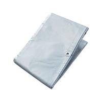 【お取り寄せ】ターポリントラックシート 1号 軽トラック シルバー／オレンジ 1.8m×2.1m トラックロープ 荷締 現場 安全 作業 | JetPrice