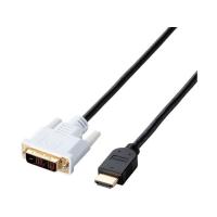 【お取り寄せ】エレコム HDMI-DVI変換ケーブル 1m DH-HTD10BK | JetPrice