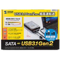【お取り寄せ】サンワサプライ SATA-USB3.1 Gen2変換ケーブル USB-CVIDE7  コネクタ 変換ケーブル ＵＳＢケーブル 配線 | JetPrice