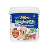 【お取り寄せ】アースペット ボディータオル ペット用 徳用130枚 消臭 犬 ドッグ用 ペット ケア | JetPrice