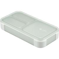 シービージャパン 薄型弁当箱 抗菌フードマン 400 ライトグレー お弁当箱 お弁当 キッチン雑貨 | JetPrice