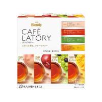 AGF ブレンディ カフェラトリー スティック フルーツティーアソート 20本 粉末 スティック 紅茶 ココア 飲料 | JetPrice