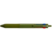 三菱鉛筆 ジェットストリーム3色 0.7 ダークオリーブ SXE350707.18  ３色 油性ボールペン 多色 多機能 | JetPrice
