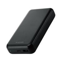 【お取り寄せ】エレコム モバイルバッテリー 20000mAh PD 20W DE-C34-20000BK モバイルバッテリー バッテリー 充電器 スマホ タブレット関連品 | JetPrice