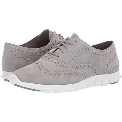 【極美品】COLE HAAN コールハーン ゼログランド スエード グレー ドーソン グランド 360 ウォータープルーフ キャップトゥ