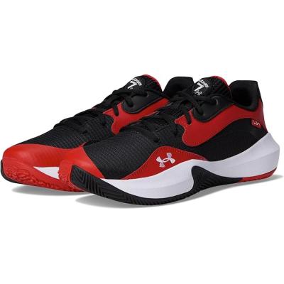 UNDER ARMOUR メンズスニーカー（色：レッド系）｜シューズ