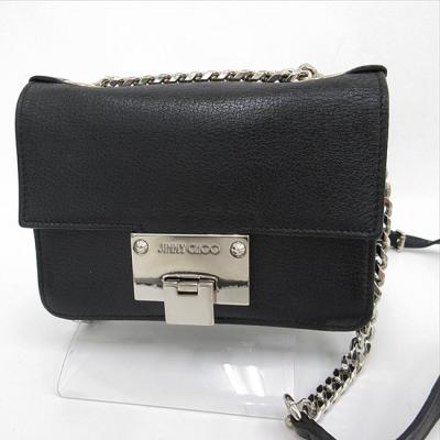 JIMMY CHOO ジミーチュウ ショルダーバッグ チェーン 黒の商品 JIMMY CHOO ジミーチュウ ショルダーバッグ チェーン 黒の商品