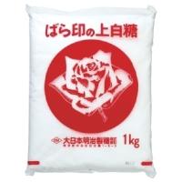 砂糖 上白糖 ばら印 大日本明治製糖 1kg | ジアジローヤフーショップ