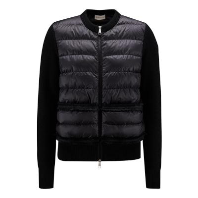 MONCLER ジップアップ カーディガン(レディースファッション MONCLER ジップアップ カーディガン(レディースファッション