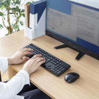 ワイヤレス静音キーボードマウスセットサンワサプライ[SAN] 【SKB-WL37SETBK】 爆買 | ジットストア